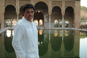 Carlos Garvayo en la Alhambra